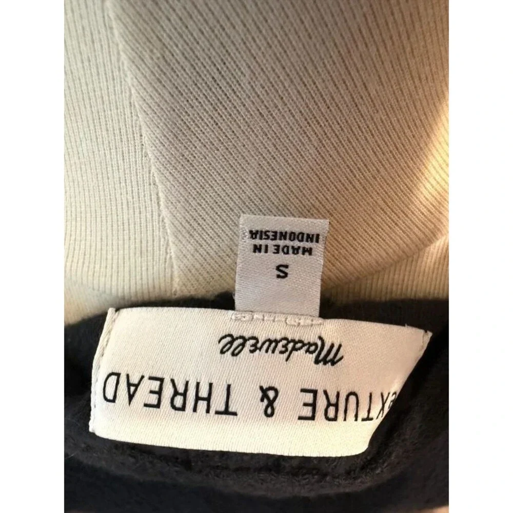 Madewell Texture & Thread V-Neck Balloon Sleeve Top – Small
